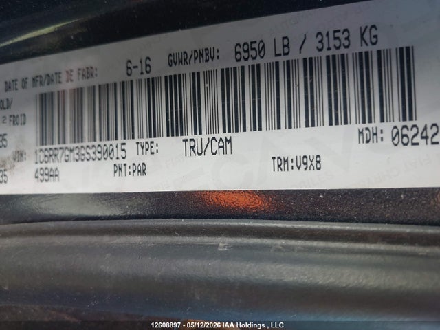1C6RR7GM3GS390015 RAM 1500 Slt