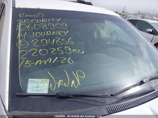 12608909 :رقم المزاد ، 3C4PDCCG3ET294856 vin ، 2014 Dodge Journey Sxt مزاد بيع
