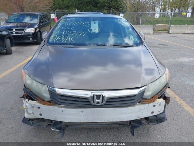 Продаж на аукціоні авто 2012 Honda Civic, vin: 2HGFB2F40CH022141, номер лоту: 12608912