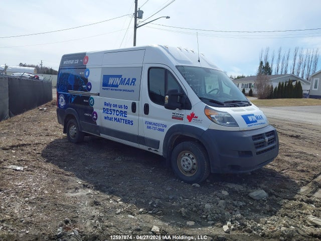 2018 Ram Promaster 2500 High Roof მანქანა იყიდება აუქციონზე, vin: 3C6TRVDGXJE121674, აუქციონის ნომერი: 12597874