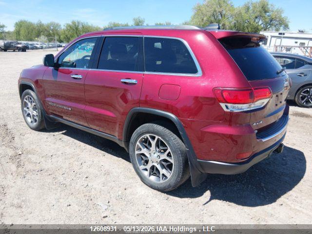 Продажа на аукционе авто 2022 Jeep Grand Cherokee Wk Limited, vin: 1C4RJFBG4NC109648, номер лота: 12608931