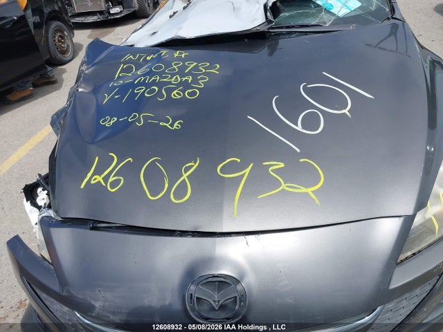 12608932 :رقم المزاد ، JM1BL1SF5A1190560 vin ، 2010 Mazda Mazda3 مزاد بيع