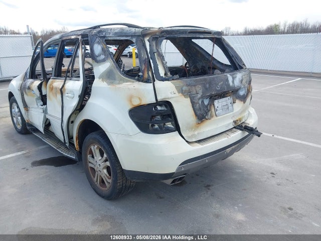 12608933 :رقم المزاد ، 4JGBB86E58A395458 vin ، 2008 Mercedes-benz Ml 350 4matic مزاد بيع