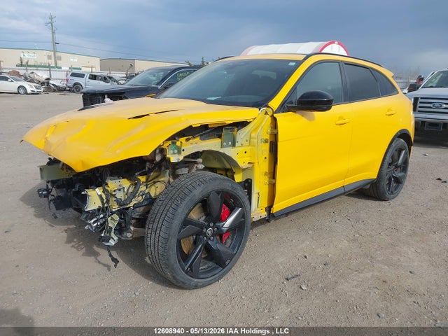 12608940 :رقم المزاد ، SADCZ2EE9RA734120 vin ، 2024 Jaguar F-pace P550 Svr مزاد بيع