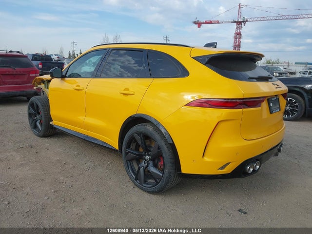 12608940 :رقم المزاد ، SADCZ2EE9RA734120 vin ، 2024 Jaguar F-pace P550 Svr مزاد بيع