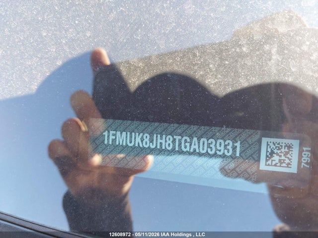12608972 :رقم المزاد ، 1FMUK8JH8TGA03931 vin ، 2026 Ford Explorer مزاد بيع