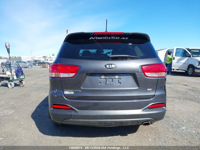 12608974 :رقم المزاد ، 5XYPGDA37JG345886 vin ، 2018 Kia Sorento 2.4l Lx مزاد بيع