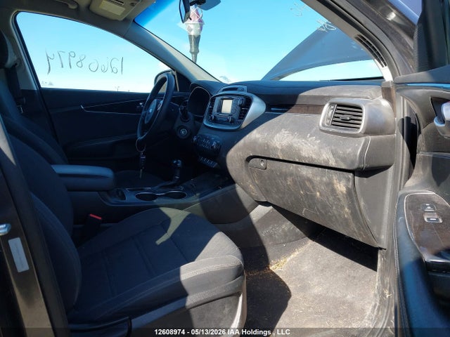 12608974 :رقم المزاد ، 5XYPGDA37JG345886 vin ، 2018 Kia Sorento 2.4l Lx مزاد بيع