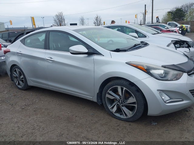 2014 Hyundai Elantra Limited მანქანა იყიდება აუქციონზე, vin: KMHDH4AH8EU112952, აუქციონის ნომერი: 12608975