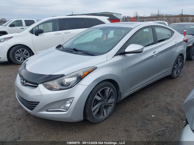 2014 Hyundai Elantra Limited მანქანა იყიდება აუქციონზე, vin: KMHDH4AH8EU112952, აუქციონის ნომერი: 12608975