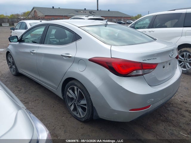2014 Hyundai Elantra Limited მანქანა იყიდება აუქციონზე, vin: KMHDH4AH8EU112952, აუქციონის ნომერი: 12608975