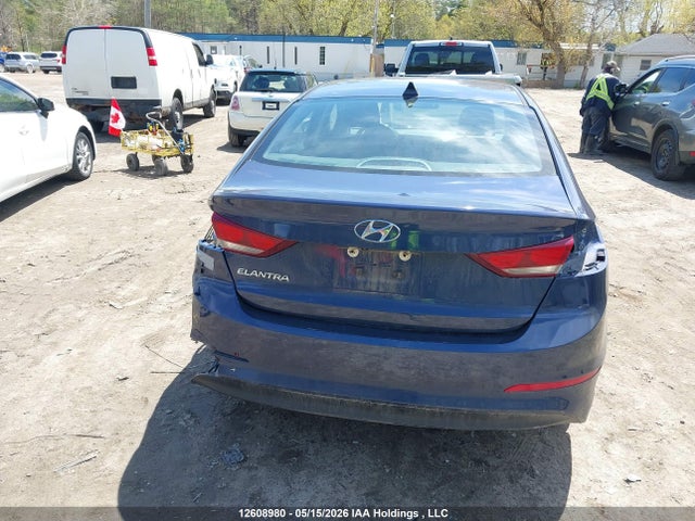 2018 Hyundai Elantra Gl მანქანა იყიდება აუქციონზე, vin: KMHD84LFXJU596757, აუქციონის ნომერი: 12608980