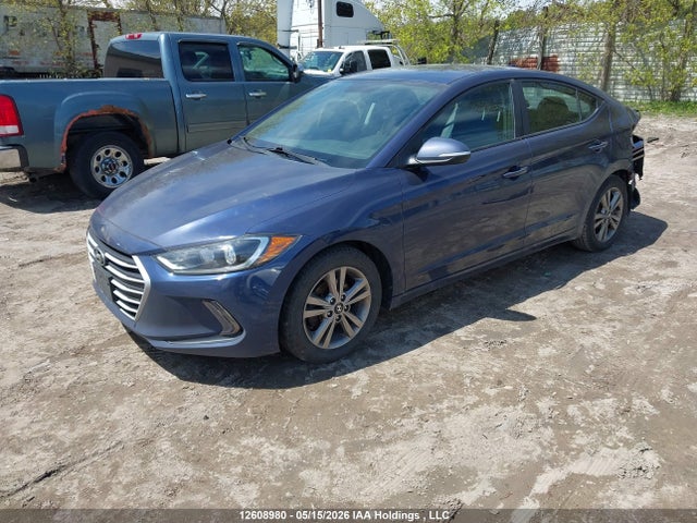 2018 Hyundai Elantra Gl მანქანა იყიდება აუქციონზე, vin: KMHD84LFXJU596757, აუქციონის ნომერი: 12608980