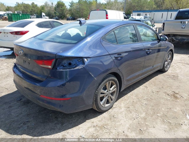 2018 Hyundai Elantra Gl მანქანა იყიდება აუქციონზე, vin: KMHD84LFXJU596757, აუქციონის ნომერი: 12608980