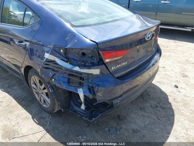 2018 Hyundai Elantra Gl მანქანა იყიდება აუქციონზე, vin: KMHD84LFXJU596757, აუქციონის ნომერი: 12608980