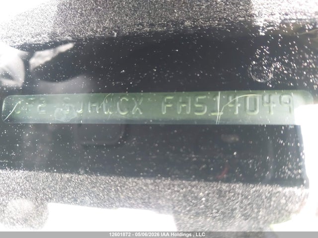 JF2SJHWCXFH514049 Subaru Forester 2.0xt Limited Package