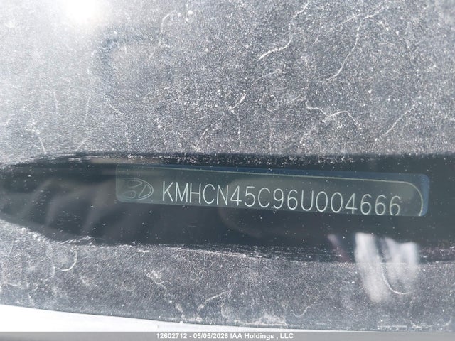 Aukcja sprzedaży 2006 Hyundai Accent Gl/gls, vin: KMHCN45C96U004666, numer aukcji: 12602712