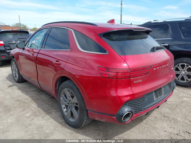Aukcja sprzedaży 2023 Genesis Gv70 Select/advanced/sport Prestige, vin: KMUMADTBXPU092799, numer aukcji: 12608988