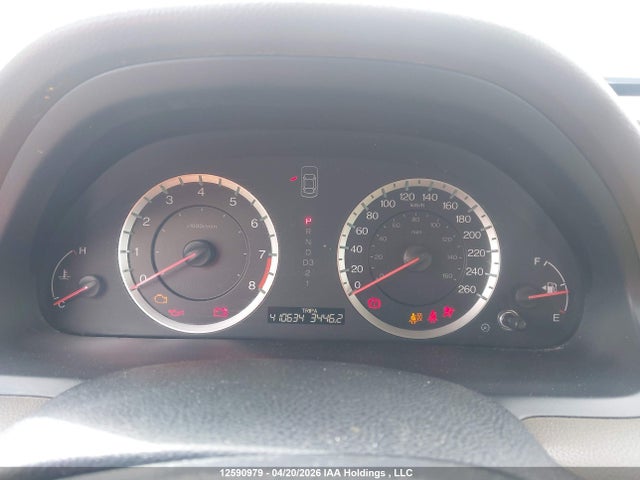 12590979 :رقم المزاد ، 1HGCP2F82AA808106 vin ، 2010 Honda Accord Ex-l مزاد بيع