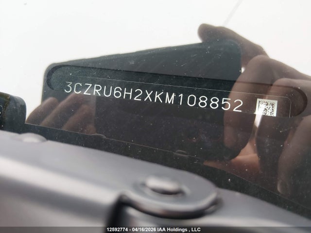 3CZRU6H2XKM108852 Honda HR-V