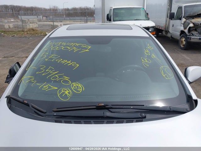 12600947 :رقم المزاد ، KMHDH4AE3FU354670 vin ، 2015 Hyundai Elantra Sport Appearance مزاد بيع