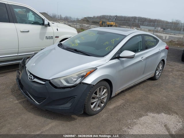 12600947 :رقم المزاد ، KMHDH4AE3FU354670 vin ، 2015 Hyundai Elantra Sport Appearance مزاد بيع