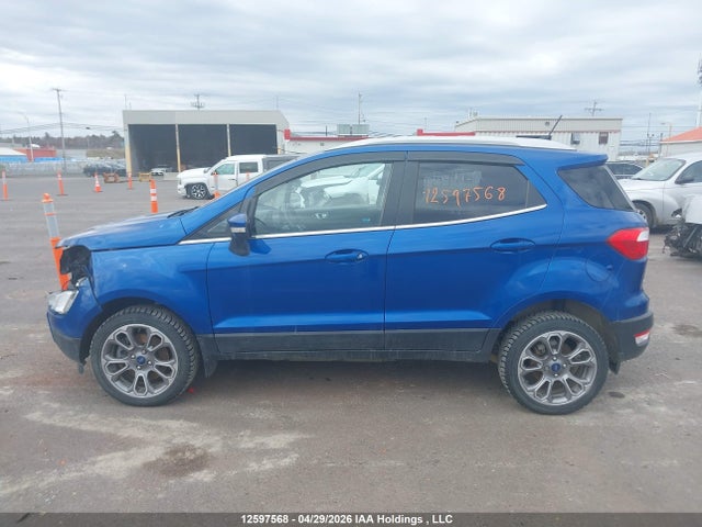 Aukcja sprzedaży 2019 Ford Ecosport Titanium, vin: MAJ6S3KL6KC252498, numer aukcji: 12597568