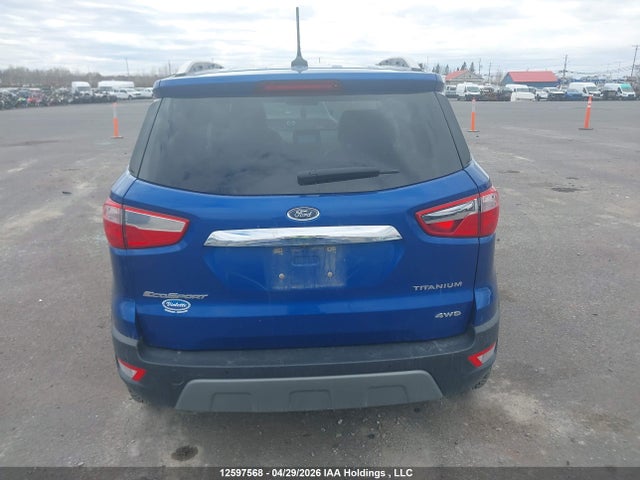 Aukcja sprzedaży 2019 Ford Ecosport Titanium, vin: MAJ6S3KL6KC252498, numer aukcji: 12597568