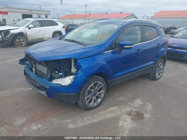 Aukcja sprzedaży 2019 Ford Ecosport Titanium, vin: MAJ6S3KL6KC252498, numer aukcji: 12597568