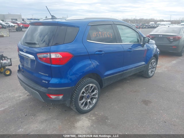 Aukcja sprzedaży 2019 Ford Ecosport Titanium, vin: MAJ6S3KL6KC252498, numer aukcji: 12597568