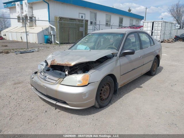 Продаж на аукціоні авто 2002 Honda Civic Dx/dx-g, vin: 2HGES16452H941265, номер лоту: 12609009
