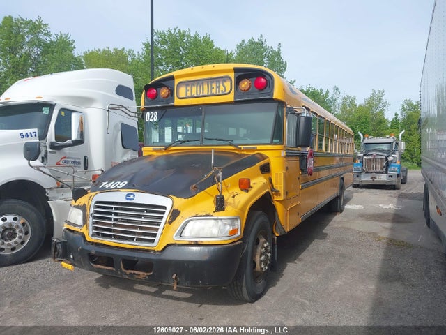 12609027 :رقم المزاد ، 1BAKGCPH5EF301945 vin ، 2014 Blue Bird School Bus / Transit Bus مزاد بيع