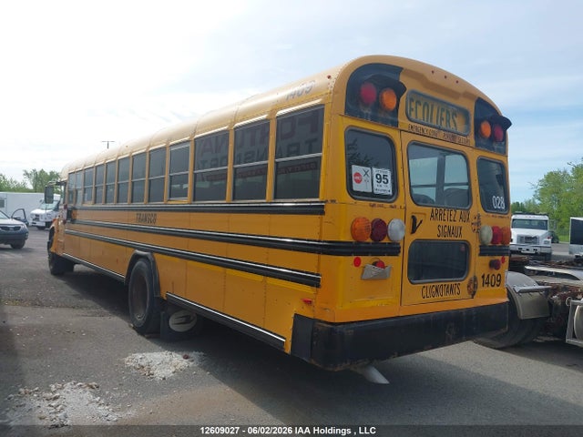 12609027 :رقم المزاد ، 1BAKGCPH5EF301945 vin ، 2014 Blue Bird School Bus / Transit Bus مزاد بيع