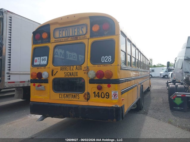 12609027 :رقم المزاد ، 1BAKGCPH5EF301945 vin ، 2014 Blue Bird School Bus / Transit Bus مزاد بيع