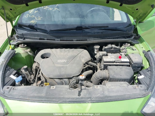 12609087 :رقم المزاد ، KMHCT5AE3EU152944 vin ، 2014 Hyundai Accent Gl مزاد بيع