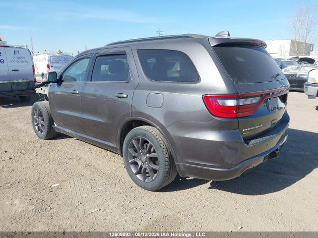 12609093 :رقم المزاد ، 1C4SDJCT3HC797217 vin ، 2017 Dodge Durango R/t مزاد بيع