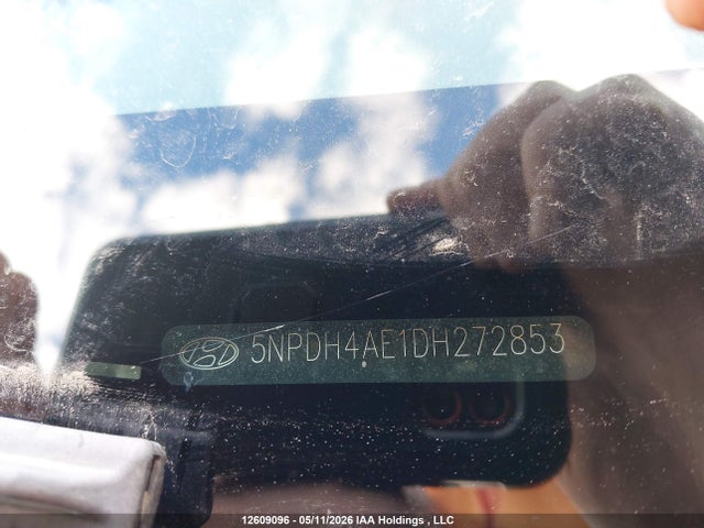2013 Hyundai Elantra მანქანა იყიდება აუქციონზე, vin: 5NPDH4AE1DH272853, აუქციონის ნომერი: 12609096