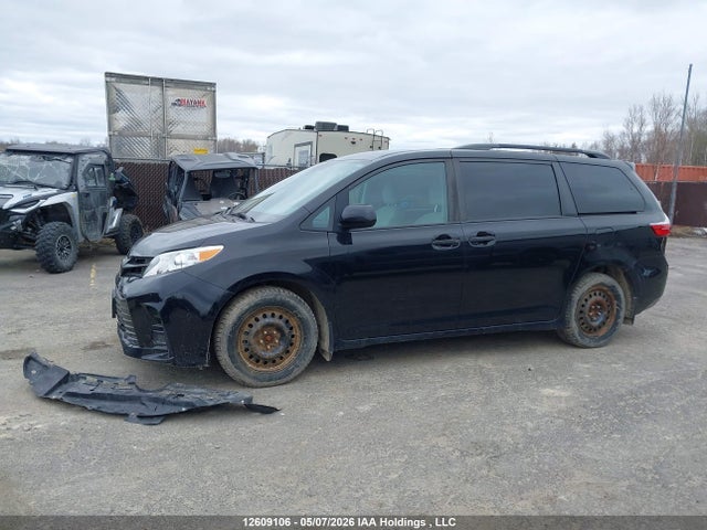12609106 :رقم المزاد ، 5TDZZ3DC1LS046201 vin ، 2020 Toyota Sienna L مزاد بيع