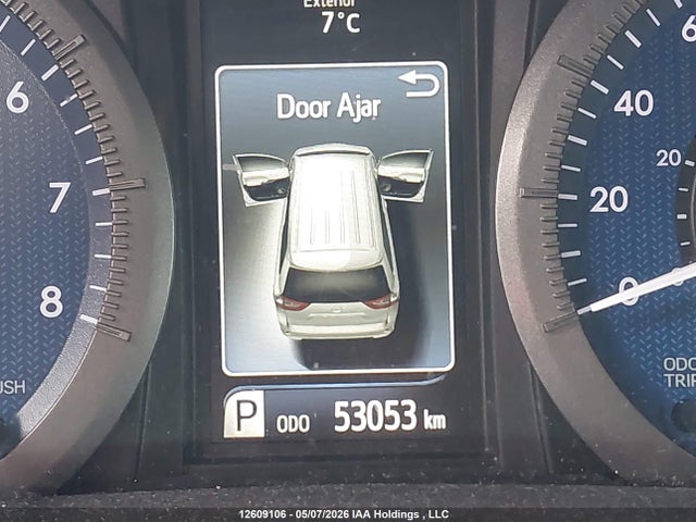 12609106 :رقم المزاد ، 5TDZZ3DC1LS046201 vin ، 2020 Toyota Sienna L مزاد بيع