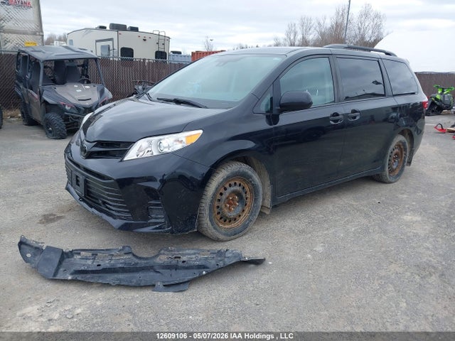 12609106 :رقم المزاد ، 5TDZZ3DC1LS046201 vin ، 2020 Toyota Sienna L مزاد بيع