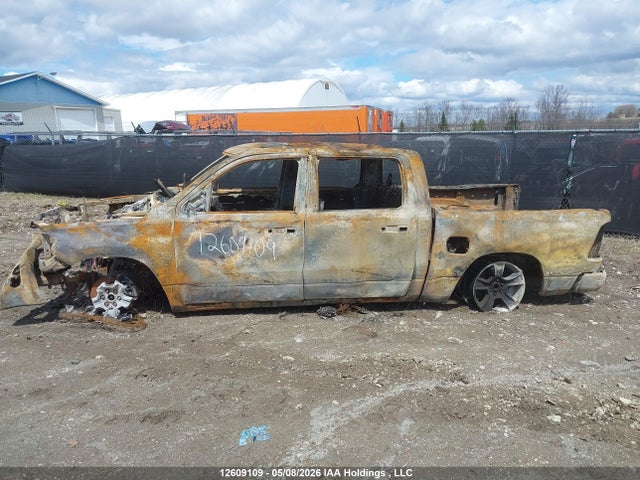 12609109 :رقم المزاد ، 1C6SRFVT1NN153976 vin ، 2022 Ram 1500 Sport مزاد بيع