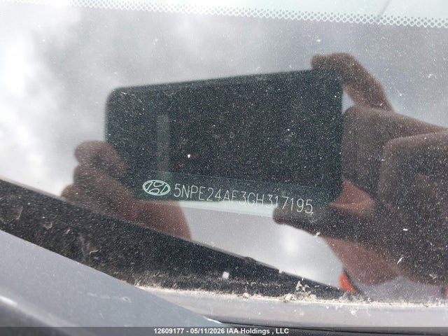 5NPE24AF3GH317195 Hyundai Sonata