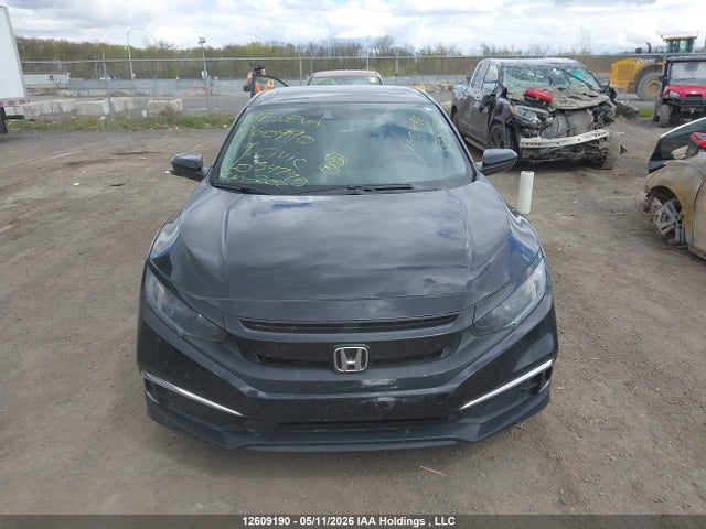 12609190 :رقم المزاد ، 2HGFC2F77KH034745 vin ، 2019 Honda Civic Ex مزاد بيع