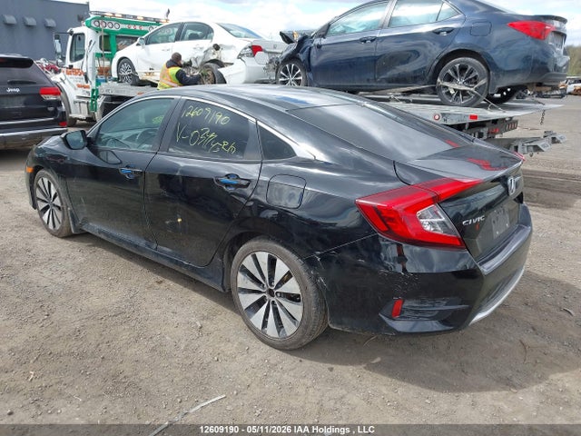 12609190 :رقم المزاد ، 2HGFC2F77KH034745 vin ، 2019 Honda Civic Ex مزاد بيع