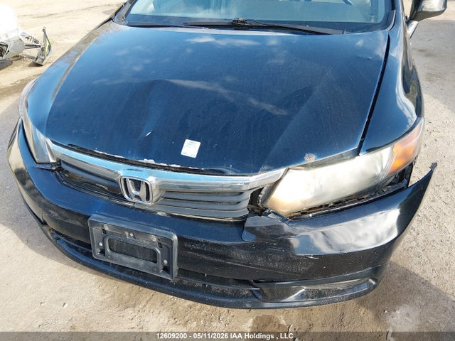 12609200 :رقم المزاد ، 2HGFB2F56CH115108 vin ، 2012 Honda Civic Lx مزاد بيع