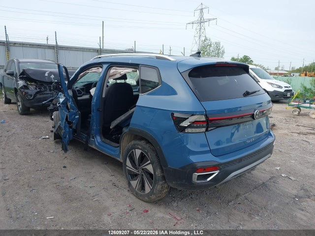 Aukcja sprzedaży 2025 Volkswagen Taos, vin: 3VV4C7B21SM060208, numer aukcji: 12609207