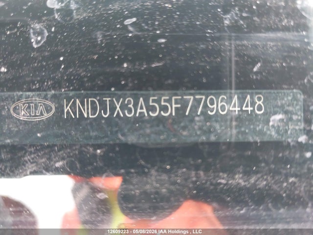 12609223 :رقم المزاد ، KNDJX3A55F7796448 vin ، 2015 Kia Soul مزاد بيع