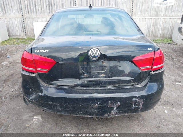 12609230 :رقم المزاد ، 1VWBP7A32DC121524 vin ، 2013 Volkswagen Passat 2.5l Se مزاد بيع