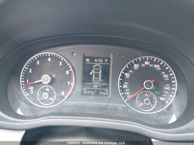 12609230 :رقم المزاد ، 1VWBP7A32DC121524 vin ، 2013 Volkswagen Passat 2.5l Se مزاد بيع