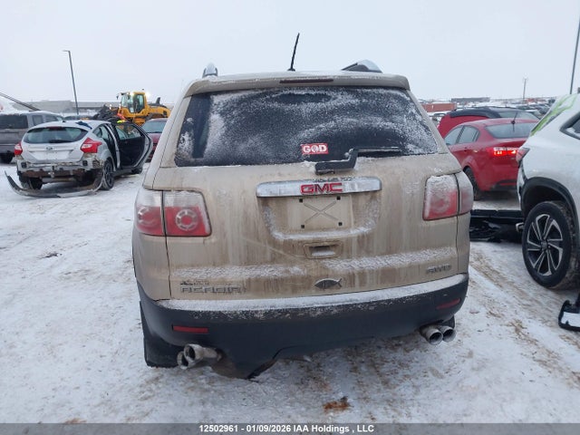 12502961 :رقم المزاد ، 1GKEV13738J291299 vin ، 2008 Gmc Acadia Sle مزاد بيع